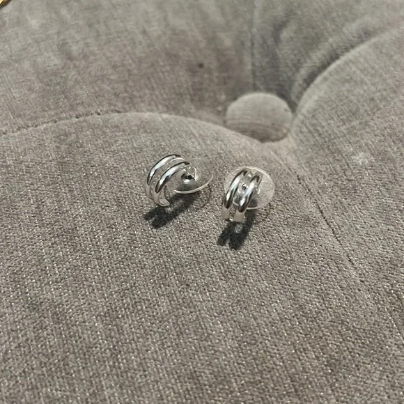 Gold and Silver Earrings - Picture 5 of 13